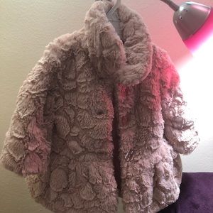 COPY - Calvin Klein Pink furry Jacket